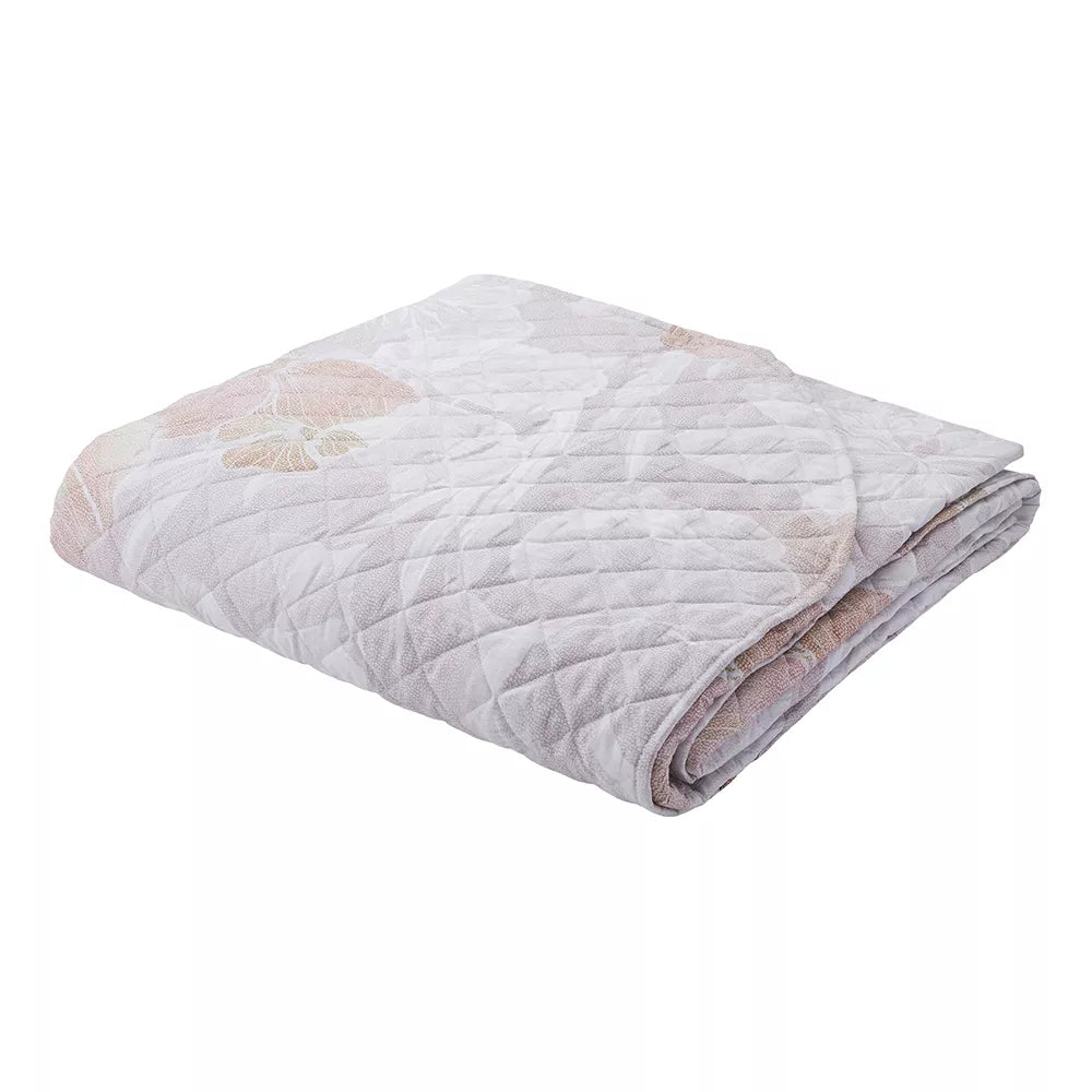 Trapuntino matrimoniale Flower Borbonese